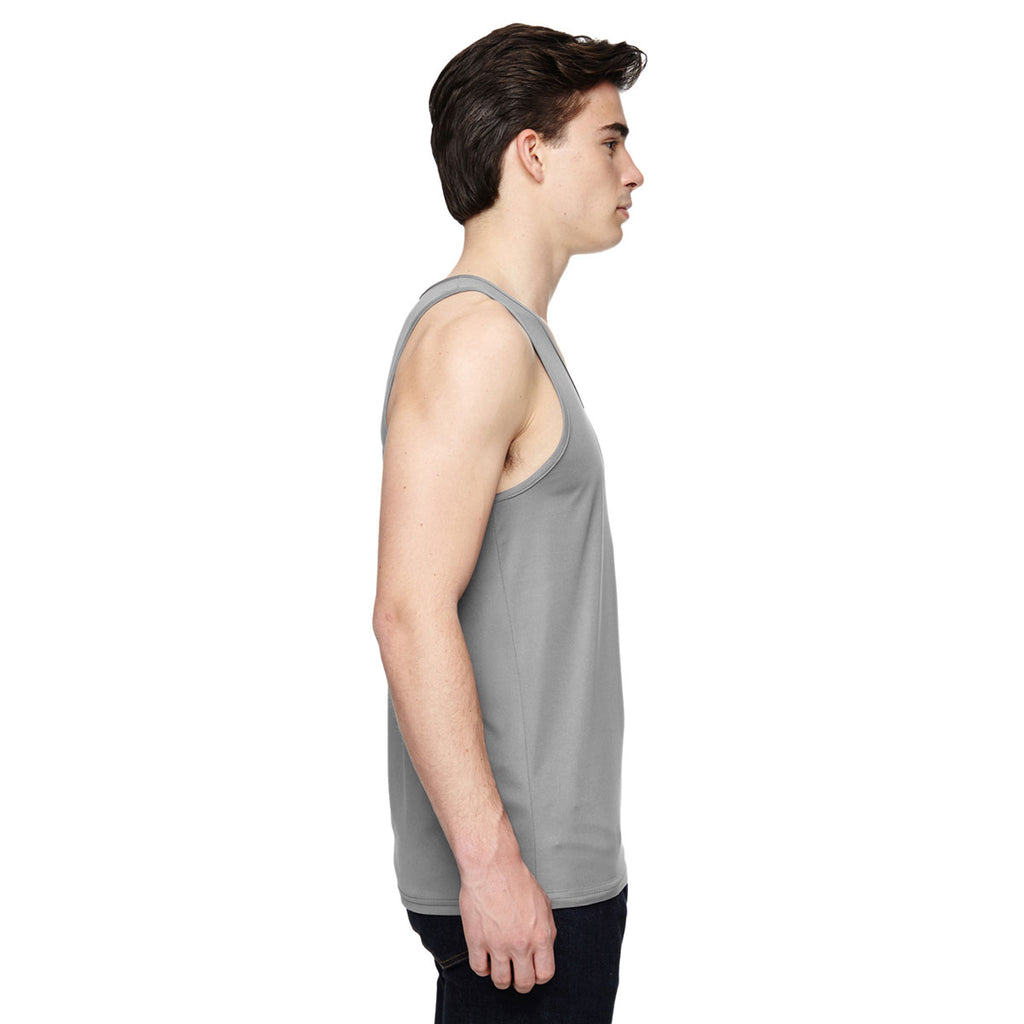 Augusta Sportswear Men's Silver Grey Training Tank