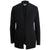 Edwards Women's Black Open Acrylic Cardigan