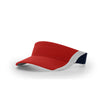 Richardson Red/Navy/White Dryve Color Split Visor