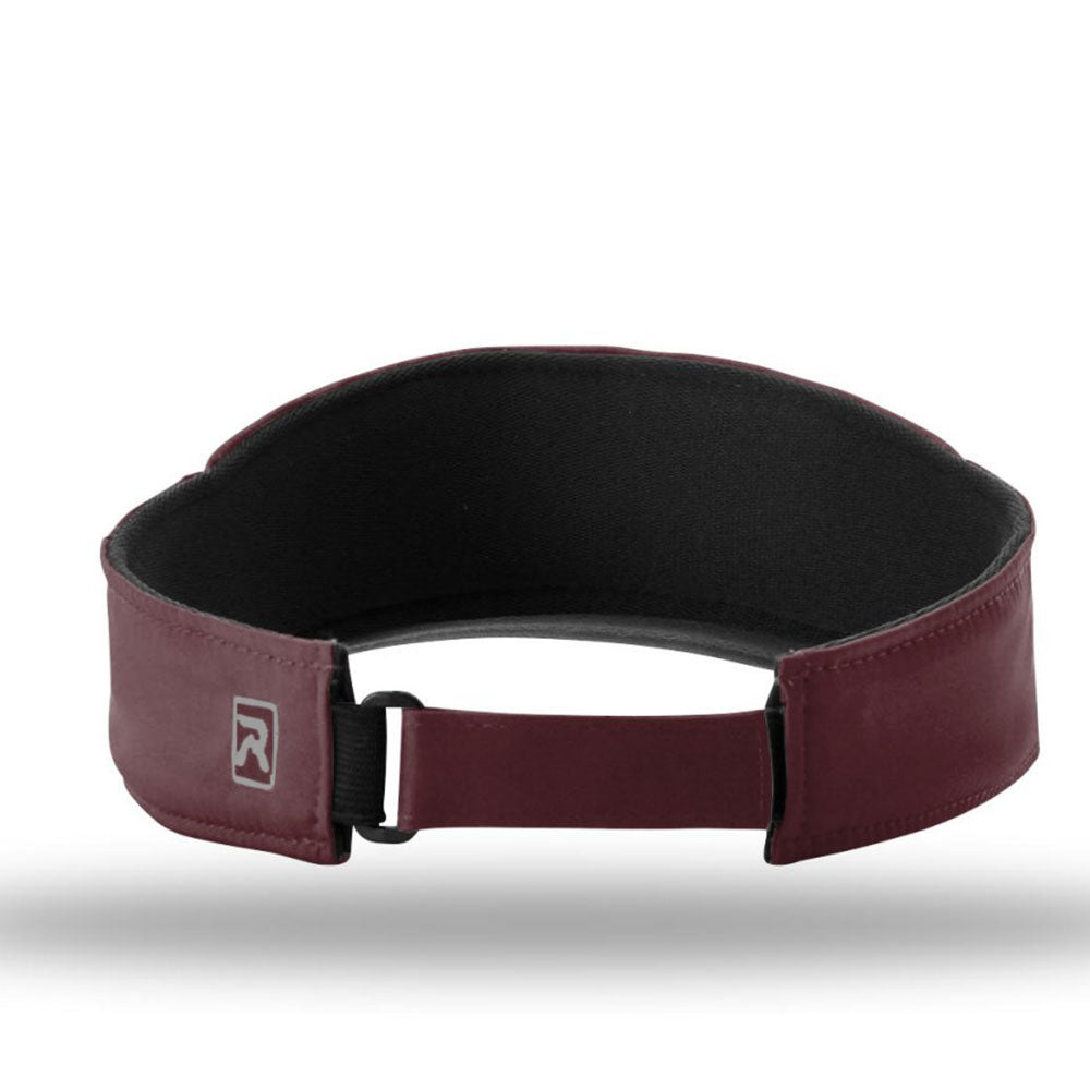 Richardson Maroon Lite Softball Visor