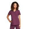 Grey's Anatomy Women's Wine V-Neck Top