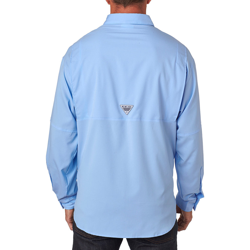 Columbia Men's Sail Blue Tamiami II L/S Shirt