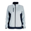 Vantage Women's Navy/Silver Air-Block Softshell Jacket