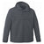 Landway Men's Charcoal Anorak Hooded 1/2 Zip Windbreaker