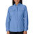 Columbia Women's White Cap Blue Bahama L/S Shirt