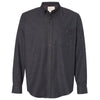 Weatherproof Men's Meteorite Vintage Brushed Flannel Solid Shirt