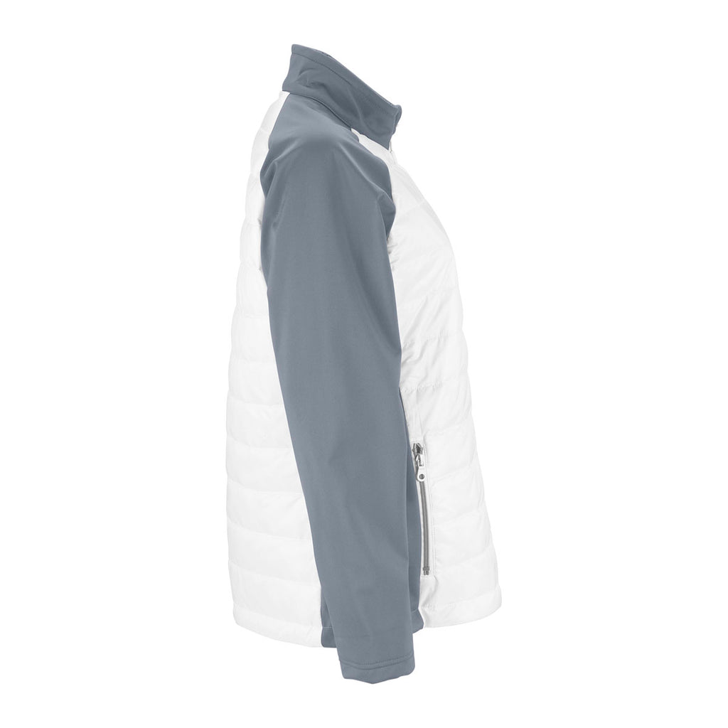 Vantage Women's White/Grey Hybrid Jacket