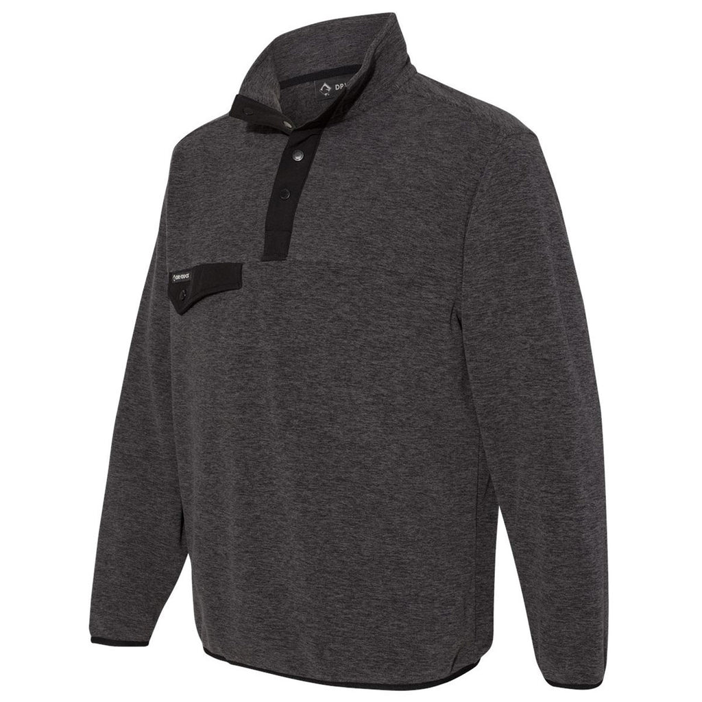 Dri Duck Men's Charcoal Denali Mountain Fleece Pullover