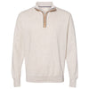 Weatherproof Men's Oatmeal Marled Quarter-Zip Sweatshirt