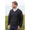 Landway Men's Black V-Neck Vapor Windbreaker