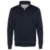 Weatherproof Men's Navy Sweaterfleece Quarter-Zip Henley