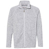 Weatherproof Men's Light Grey Heather Sweaterfleece Full-Zip