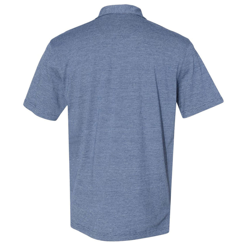 Weatherproof Men's Blue Vintage Microstripe Sport Shirt