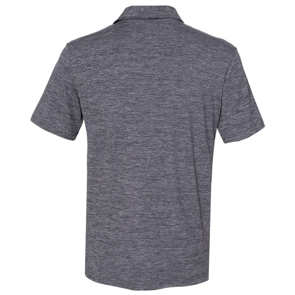 Weatherproof Men's Light Grey/Black Cool Last Two-Tone Luxe Sport Shirt