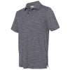 Weatherproof Men's Light Grey/Black Cool Last Two-Tone Luxe Sport Shirt