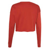 BELLA + CANVAS Women's Brick Cropped Crew Fleece