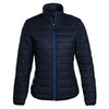 Landway Women's Navy/Electric Blue Puffer Polyloft Jacket