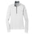 Nike Women's White/Grey Dri-FIT Stretch 1/2-Zip