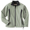 North End Women's Celadon Three-Layer Fleece Bonded Performance Soft Shell Jacket