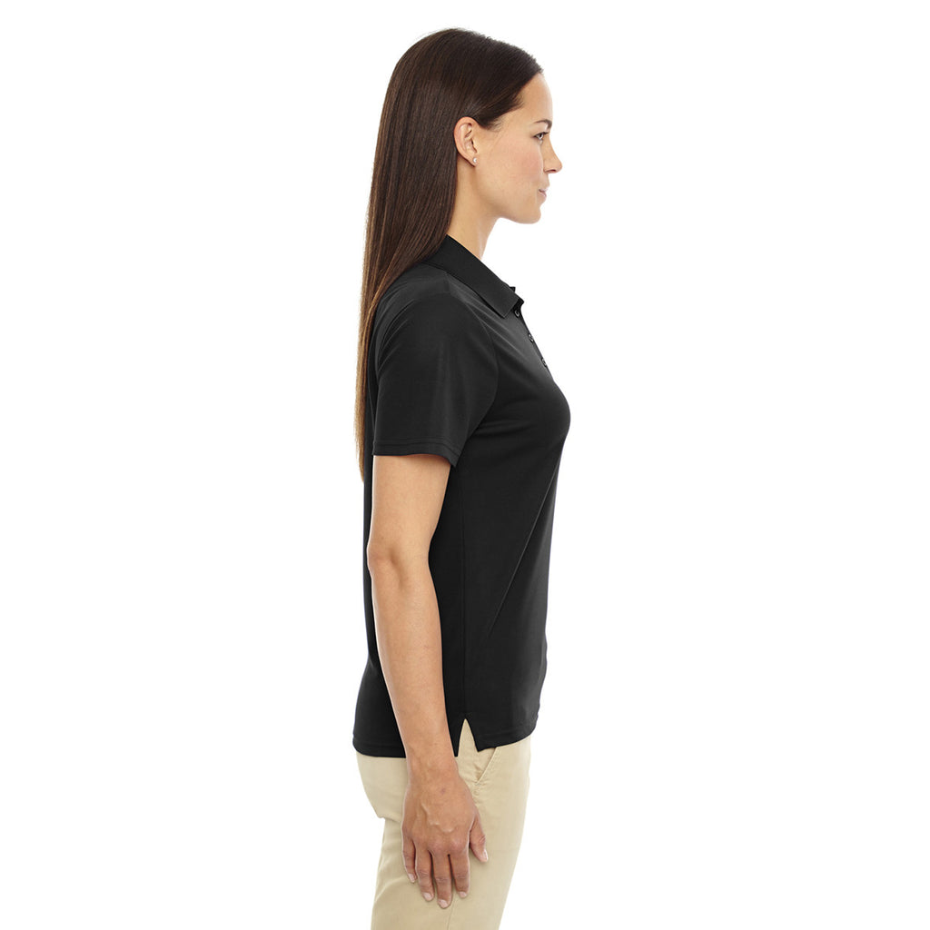 Core 365 Women's Black Origin Performance Pique Polo