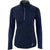 North End Women's Classic Navy Radar Half-Zip Performance Long-Sleeve Top