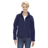 Core 365 Women's Classic Navy Journey Fleece Jacket