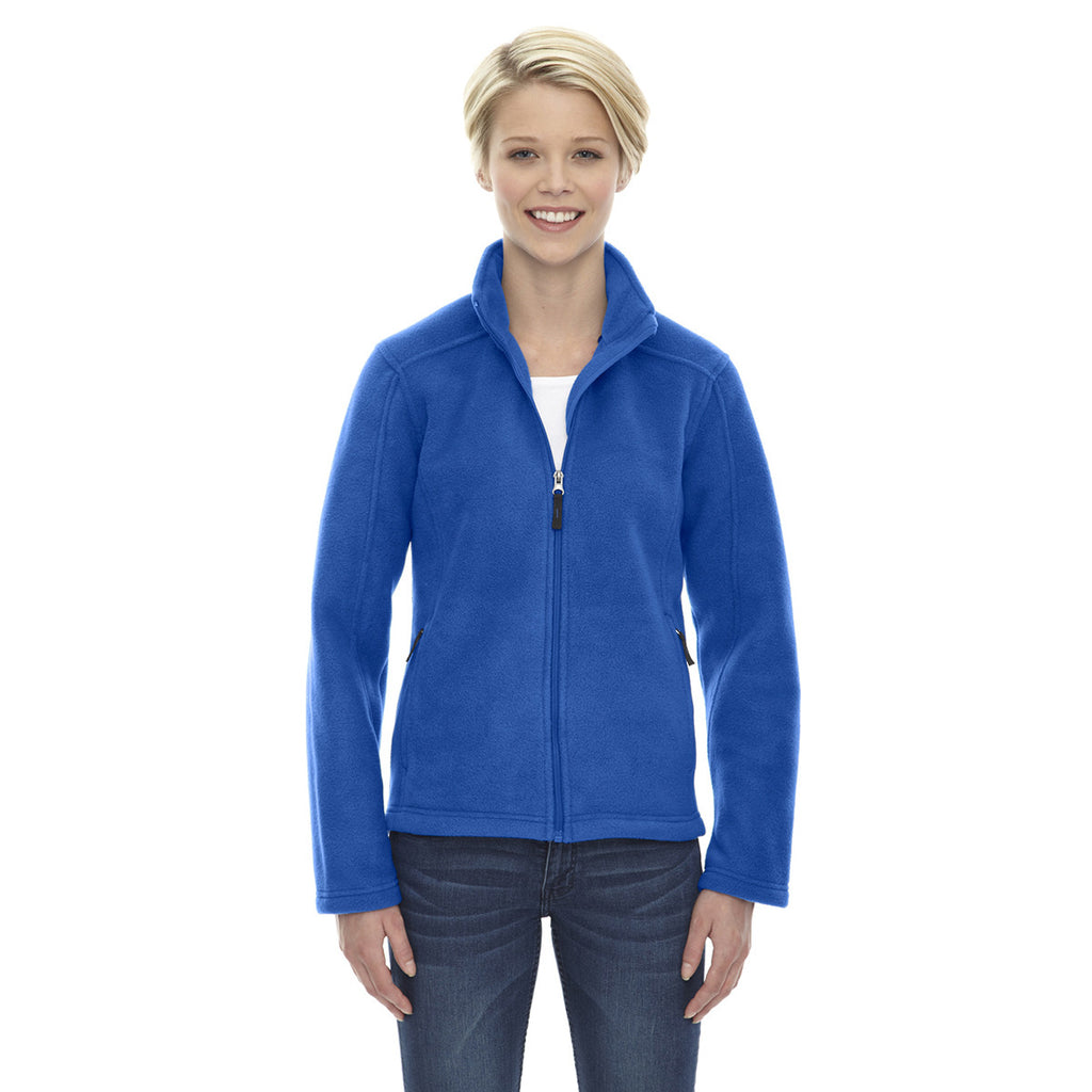 Core 365 Women's True Royal Journey Fleece Jacket