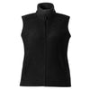 Core 365 Women's Black Journey Fleece Vest