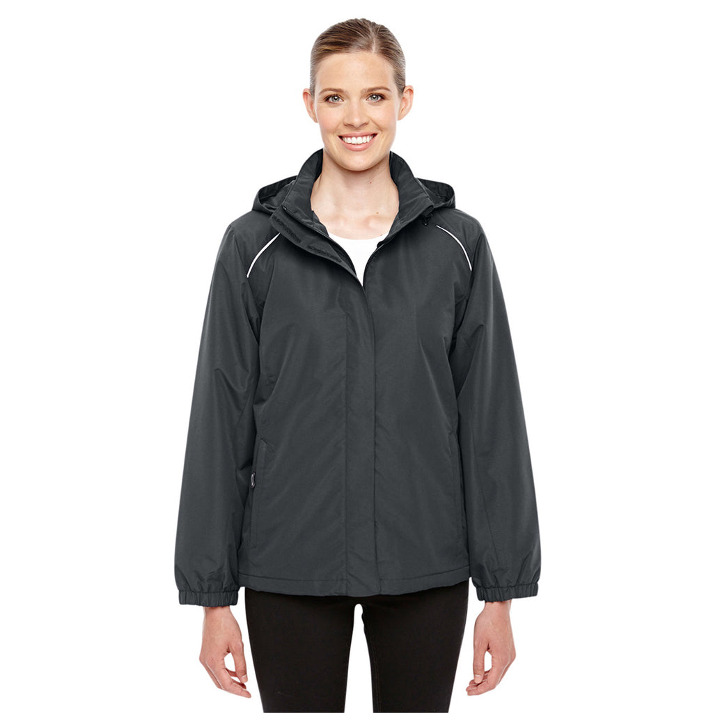 Core 365 Women's Carbon Profile Fleece-Lined All-Season Jacket