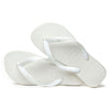 Havaianas Men's White Top Flip Flops