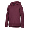 adidas Women's Maroon/White Squad Jacket