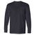 Bayside Men's Navy USA-Made Long Sleeve T-Shirt with Pocket