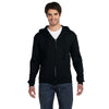 Fruit of the Loom Men's Black 12 oz. Supercotton Full-Zip Hood