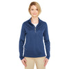 UltraClub Women's Navy Cool & Dry Sport Quarter-Zip Pullover