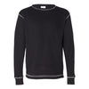 J. America Men's Black/Vintage White Vintage Long Sleeve Thermal T-Shirt