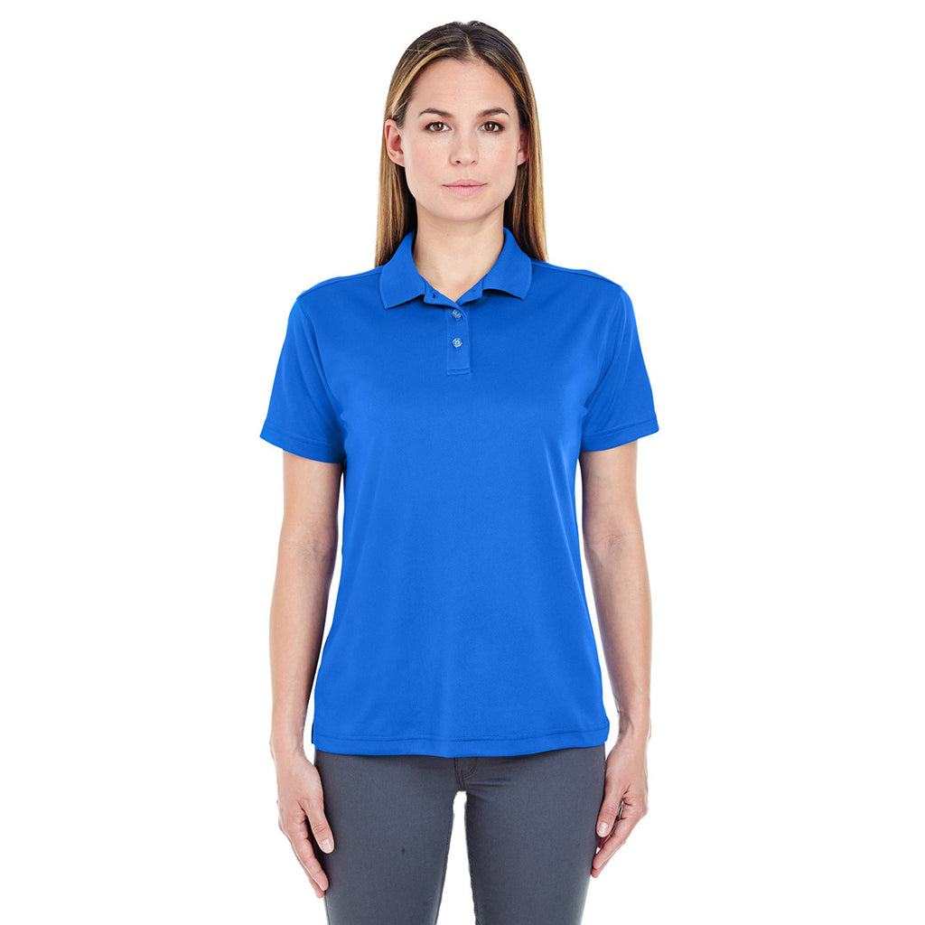 UltraClub Women's Royal Cool & Dry Sport Polo