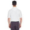 UltraClub Men's White Cool & Dry Elite Performance Polo