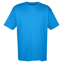 UltraClub Men's Sapphire Cool & Dry Sport Performance Interlock T-Shirt