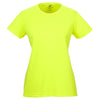 UltraClub Women's Bright Yellow Cool & Dry Sport Performance Interlock T-Shirt