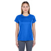 UltraClub Women's Royal Cool & Dry Sport Performance Interlock T-Shirt