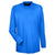 UltraClub Men's Royal Cool & Dry Sport Long-Sleeve Performance Interlock T-Shirt