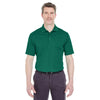 UltraClub Men's Forest Green Cool & Dry Sport Performance Interlock Polo