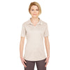 UltraClub Women's Stone Cool & Dry Sport Performance Interlock Polo