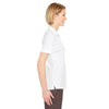 UltraClub Women's White Cool & Dry Sport Performance Interlock Polo