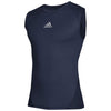 adidas Men's Collegiate Navy Alphaskin Sleeveless Top