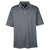 UltraClub Men's Charcoal Cool & Dry Stain-Release Performance Polo