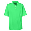 UltraClub Men's Cool Green Cool & Dry Stain-Release Performance Polo