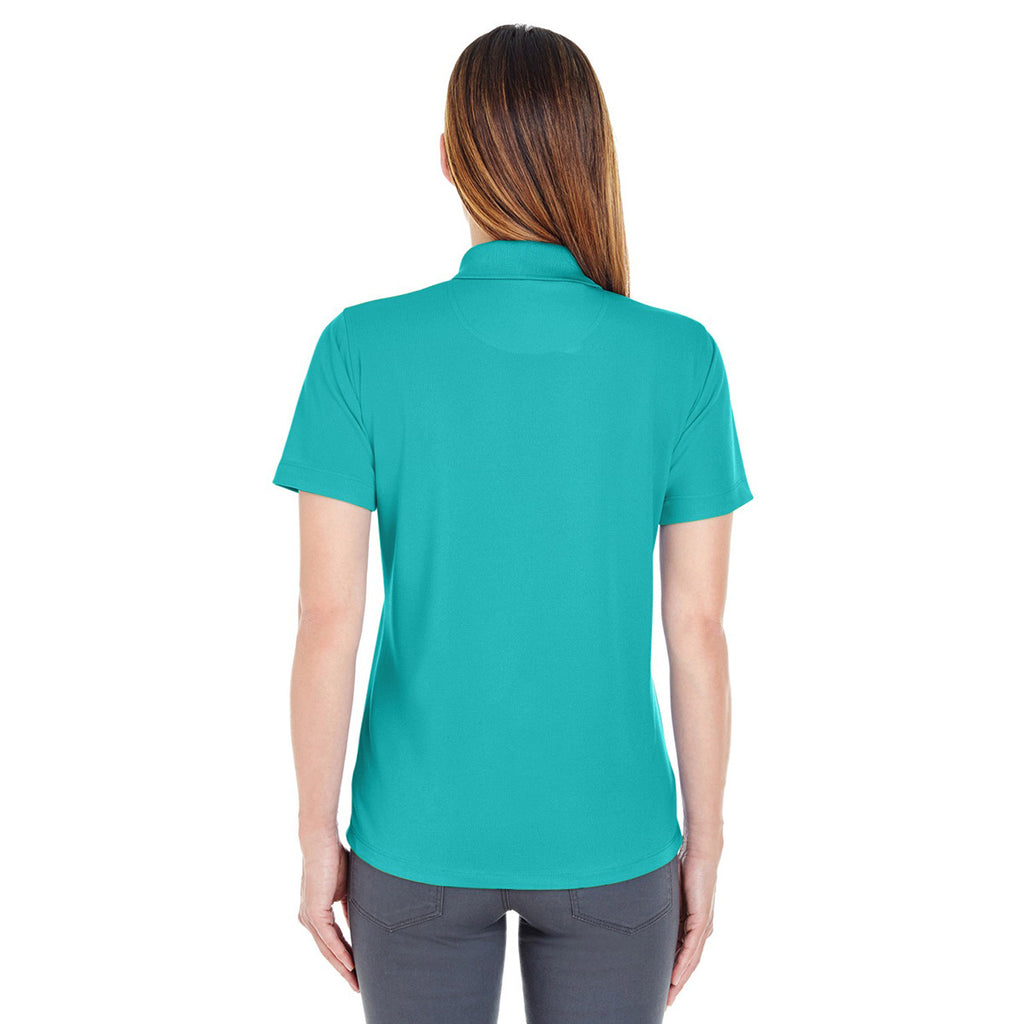 UltraClub Women's Jade Cool & Dry Stain-Release Performance Polo