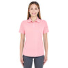 UltraClub Women's Pink Cool & Dry Stain-Release Performance Polo