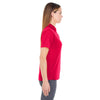 UltraClub Women's Red Cool & Dry Stain-Release Performance Polo